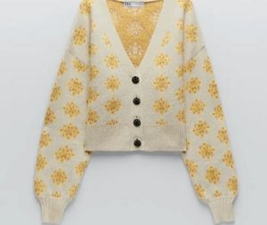 zara cardigan